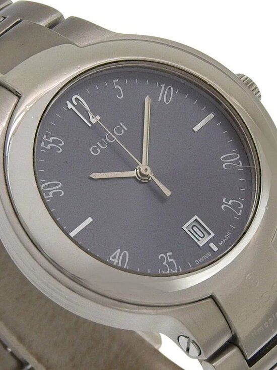 GUCCI Watches 8900M grayDial Stainless Steel Quartz Analog display Boys main image 11